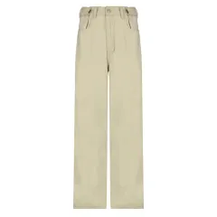 Women's Fashion Waist Adjustment Loose High Waist Casual Jeans - Skin Tone-L - View 1