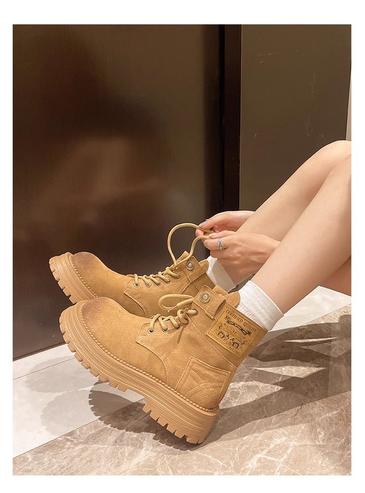 Platform Martin Boots