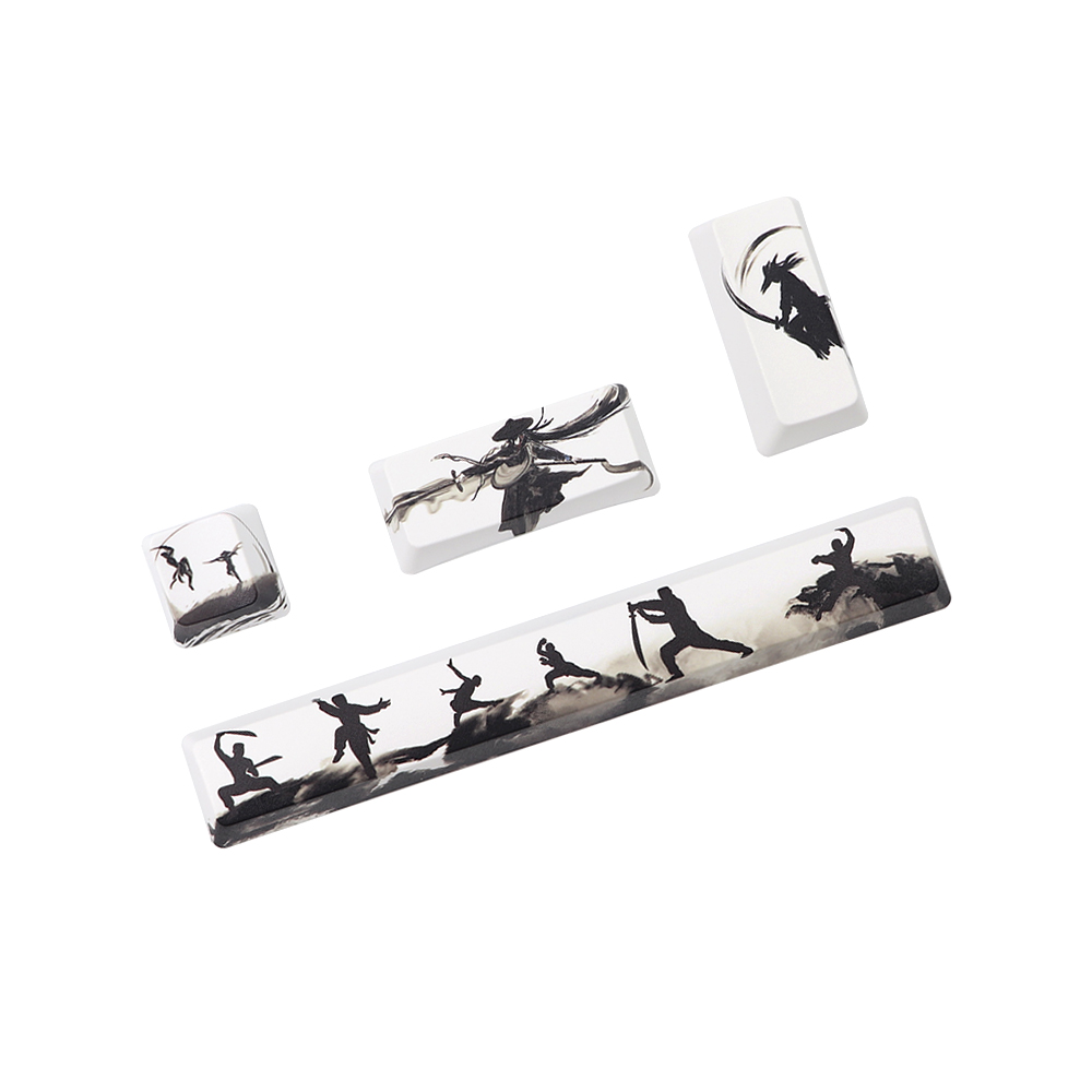 Minimalist Thermal Sublimation Mechanical Keyboard Keycaps