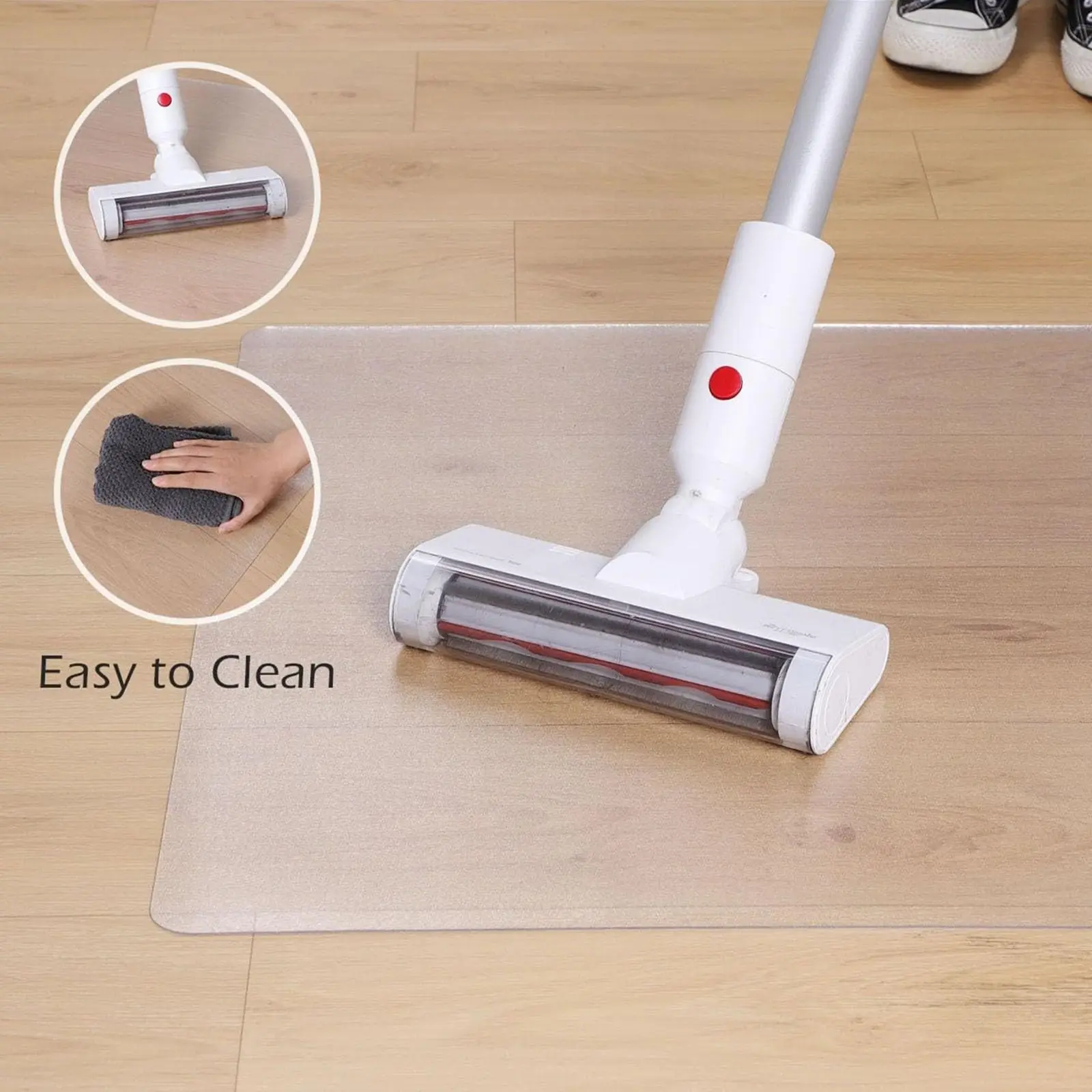 Frosted PVC Floor Mat -1.5mm Waterproof Anti-Slip