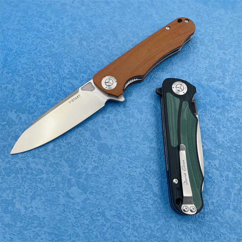 سكين طي من الفولاذ الخارجي عالية الصلابة للدفاع الذاتي