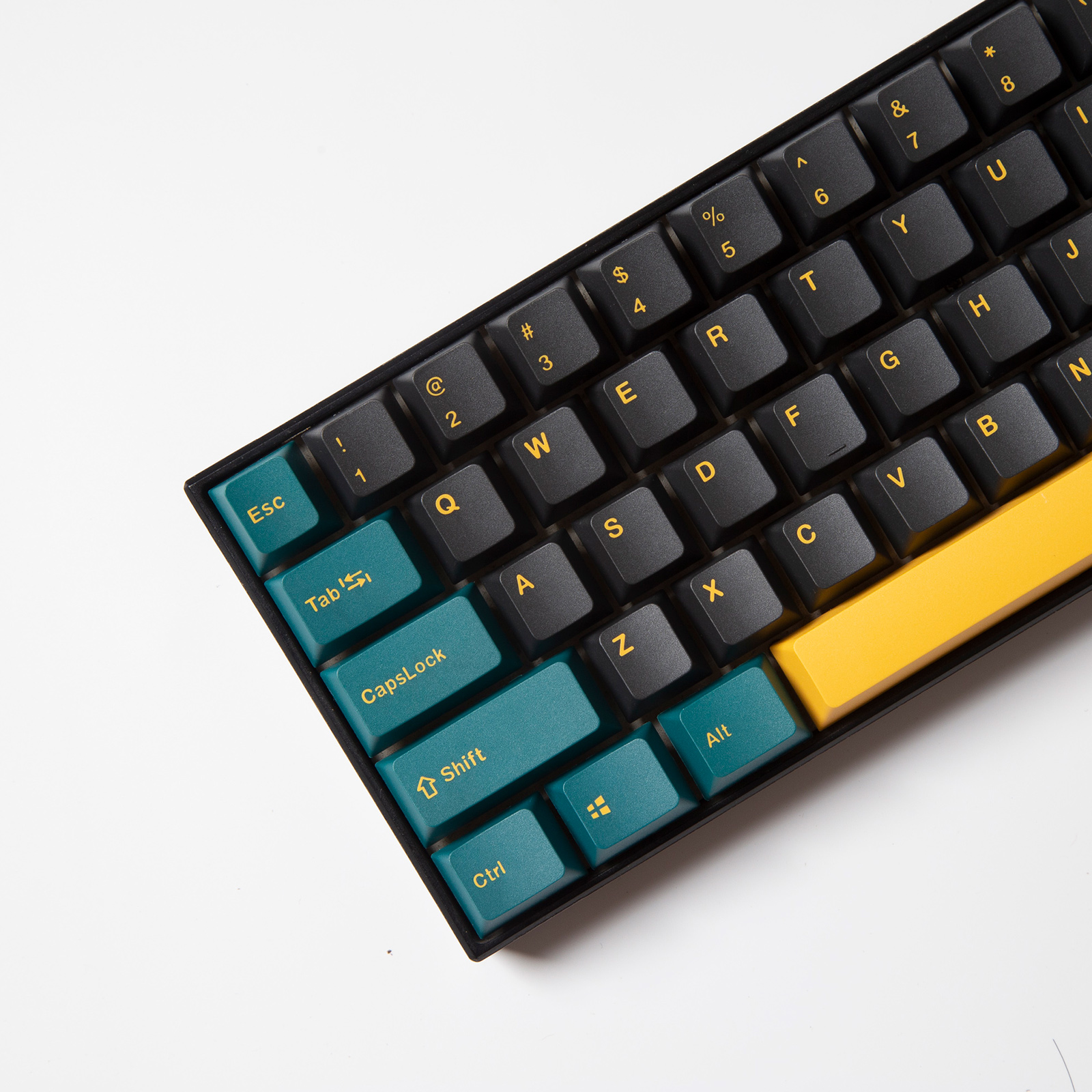 Highly Pbt Sublimation Mars Green Keycaps