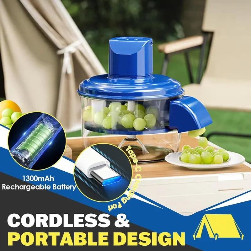 Portable Automatic Electric Fruit Peeler, Grape Garlic And Vegetable — image 9