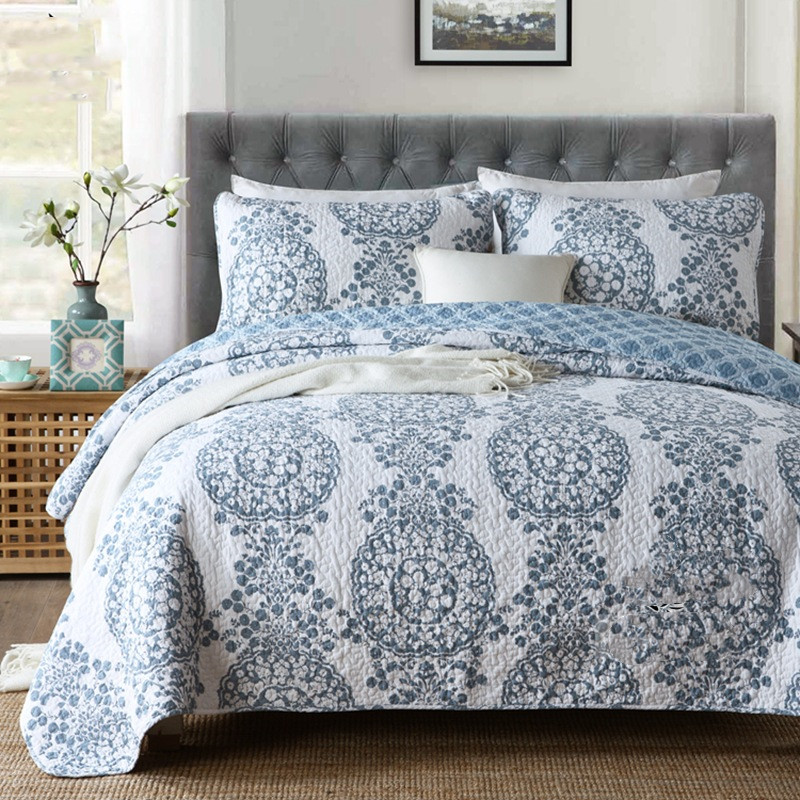 Title 7, Dreiteiliges Baumwoll-Air-Condition-Quilt-Set, ...