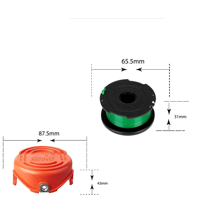 Title 2, Mower Accessories SF-080-BKP Replacement Spool