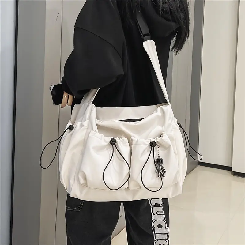Fashion Brand Japanese Style Workwear Style Messenger Bag For Men