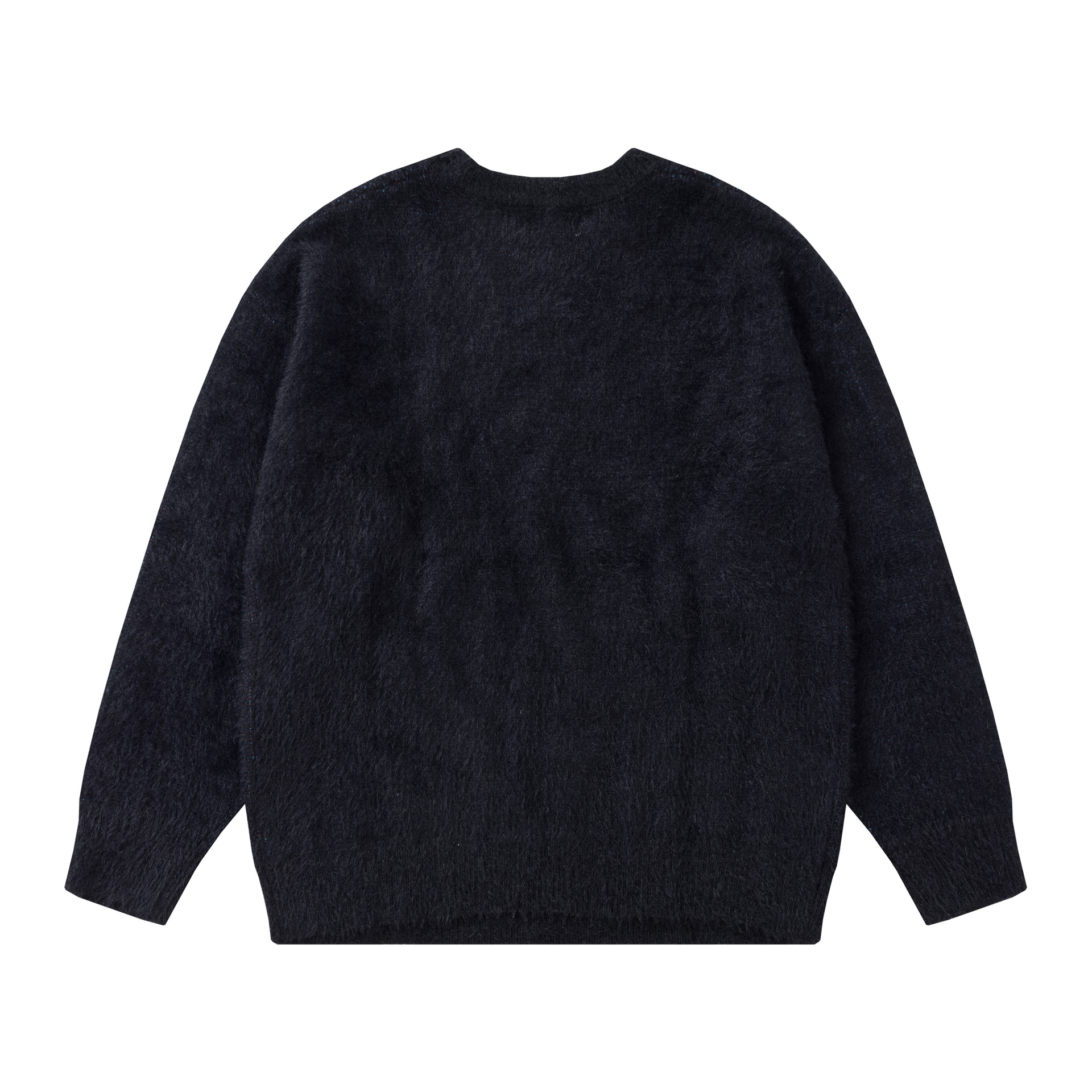 Title 4, Casual Jacquard Mink-like Pullover Sweater