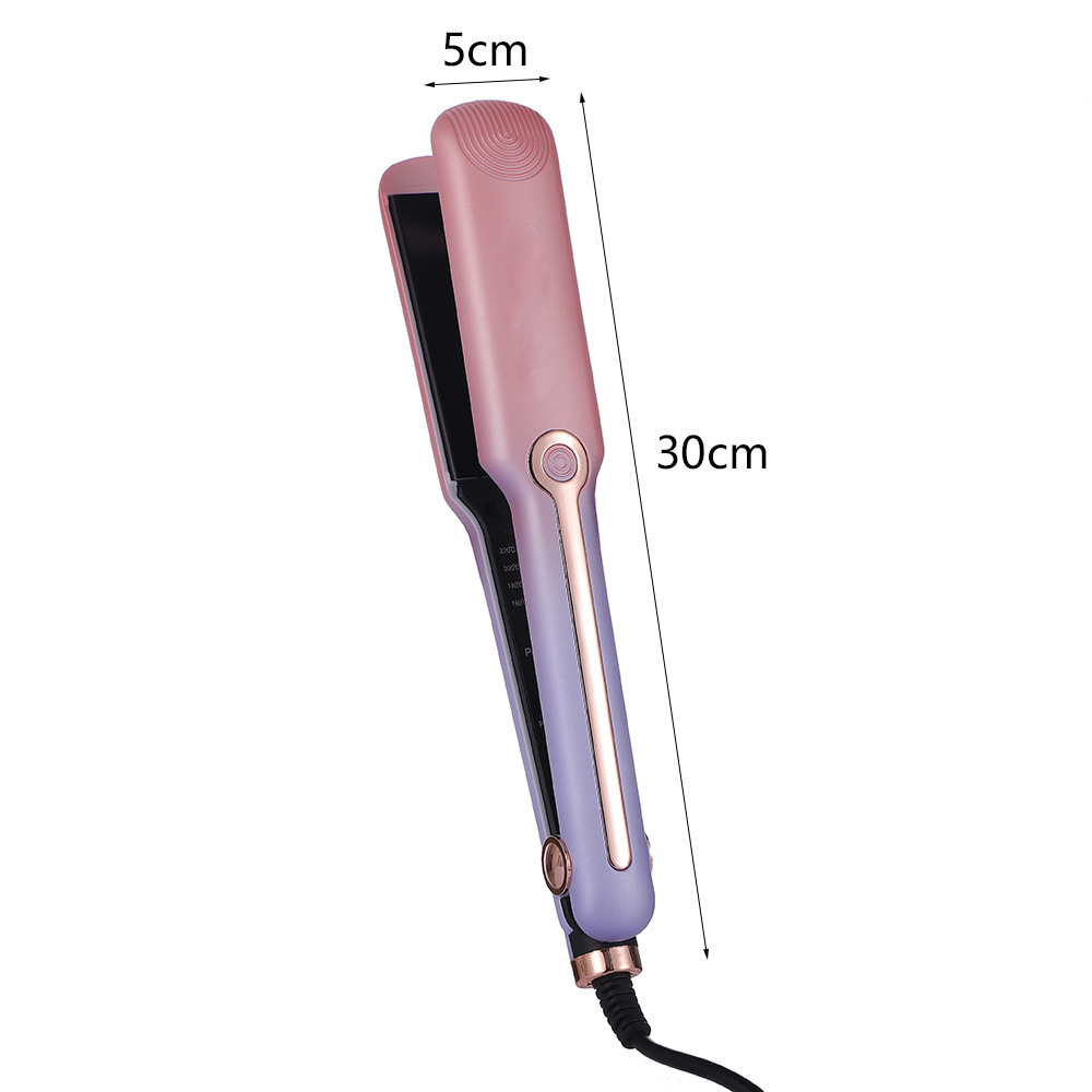 Hair Straightener Curler 3in1 Salon Styling Negative Ceramic Flat Iron Hairstyling