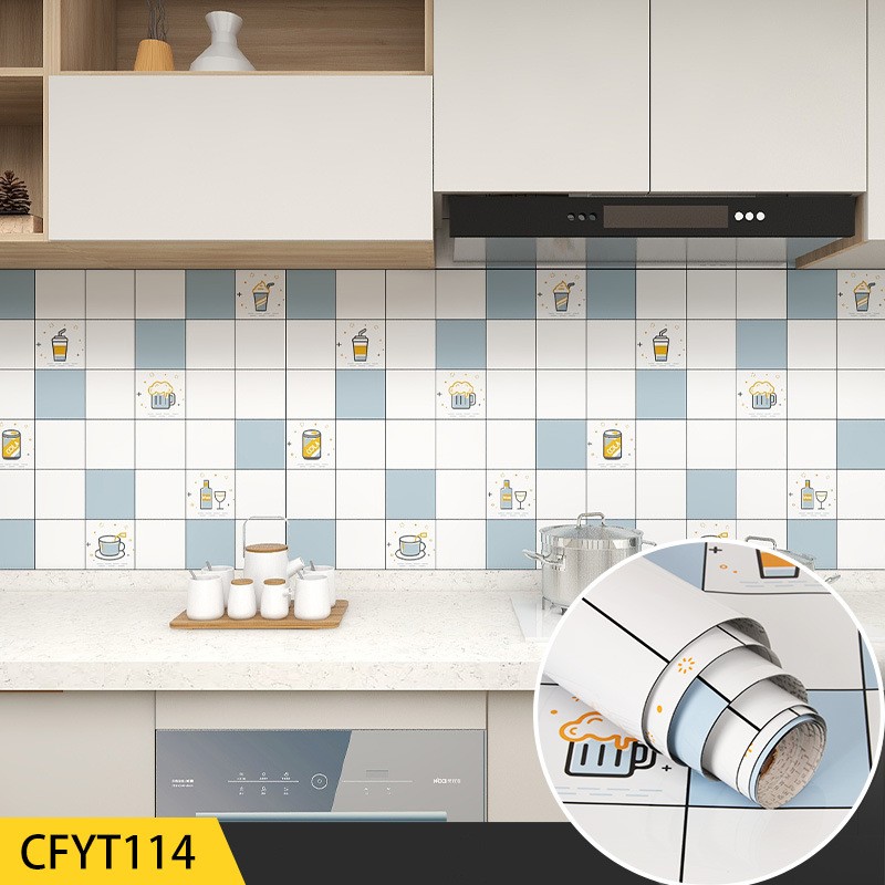 Title 19, Waterproof and high-temperature kitchen sticker...