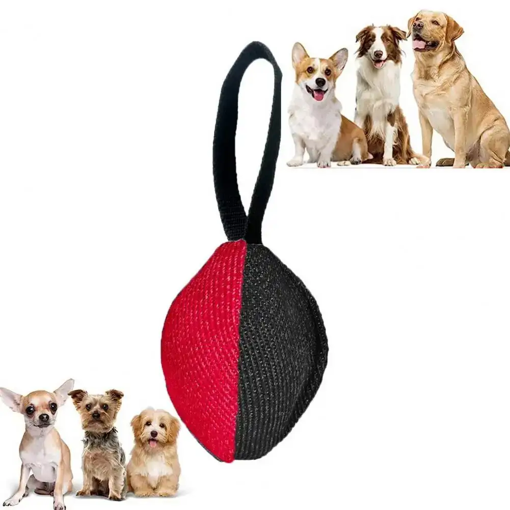 Linen Tug Toy With Pull Tab Durable