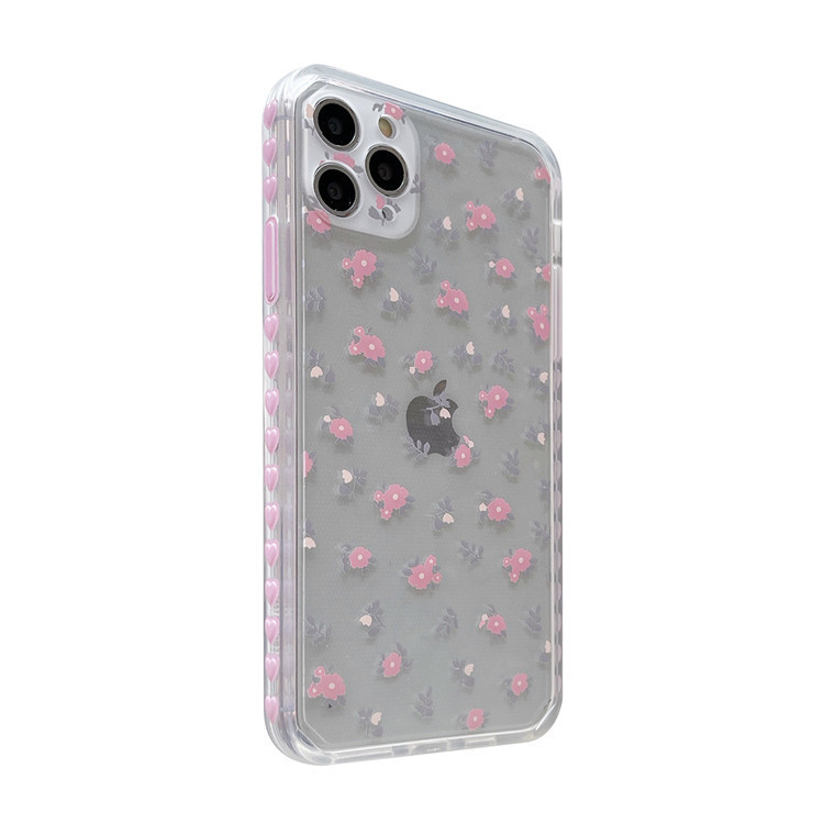 Title 6, Funda para teléfono con diseño floral de ángulo...