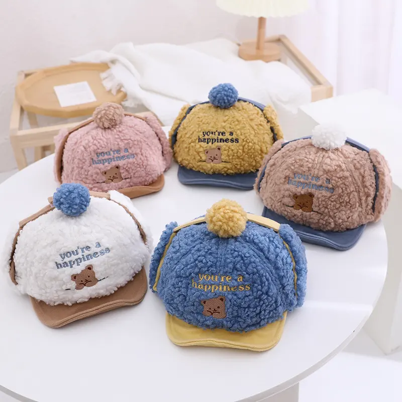Children's and Boys' Cashmere Baseball Caps