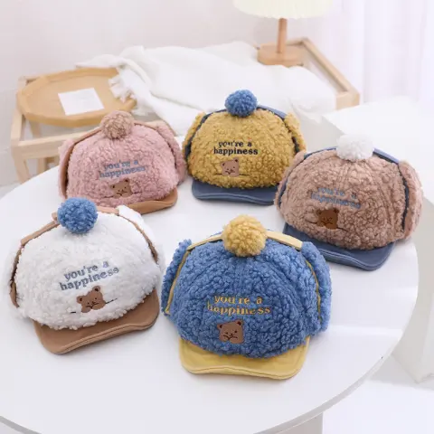 Children's and Boys' Cashmere Baseball Caps