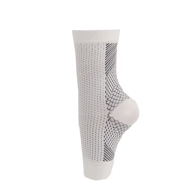 Foot Angel Anti Fatigue Compression Foot Sleev White - Shop at LoveMi
