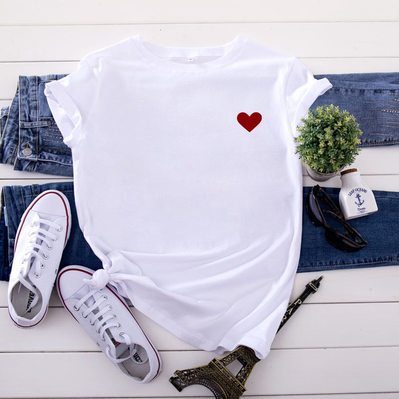 Title 4, Simple And Comfortable Pure Cotton Love Short S...