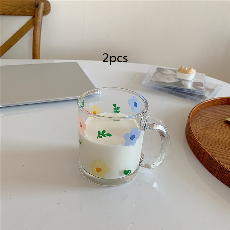 2pcsFlower mug