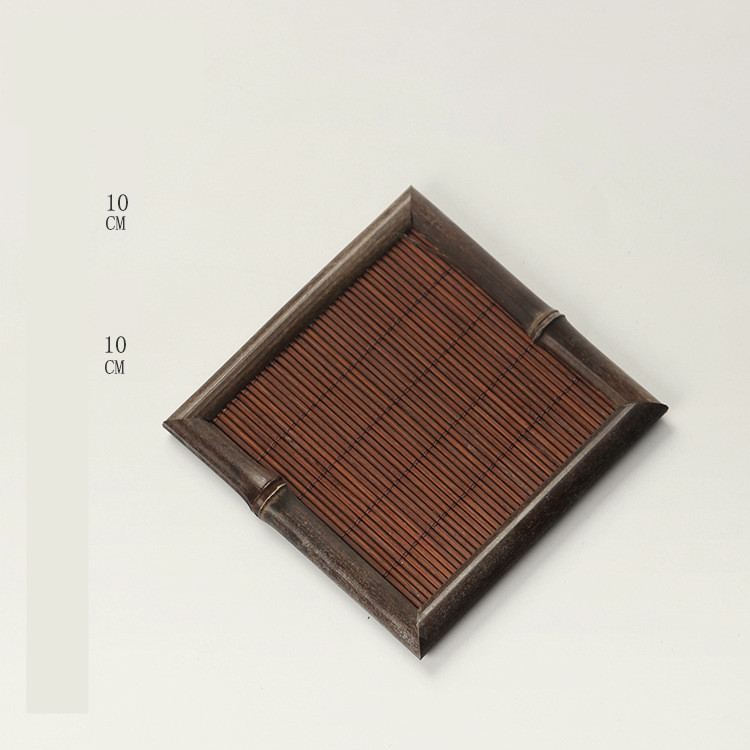 Title 4, Japanese Bamboo Coaster Insulation Creative Tea...