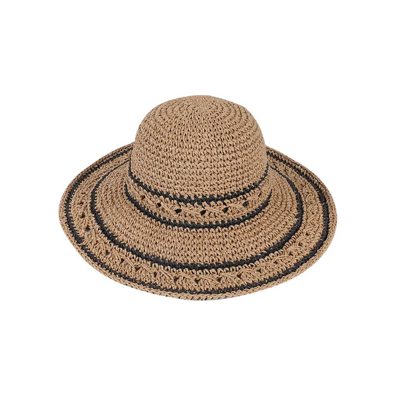 Korean Version Face Cover Hat UV Protection - Khaki
