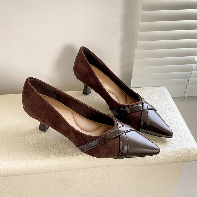 French Style High Heels Four Season Low