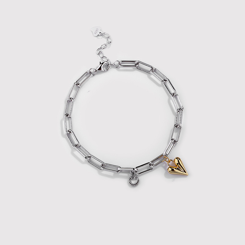 Sterling Silver Jewelry European And American Cold Wind Retro