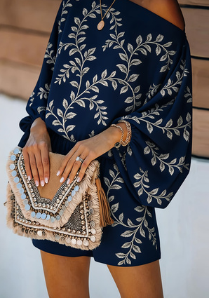 Bohemian Off-the-Shoulder Set