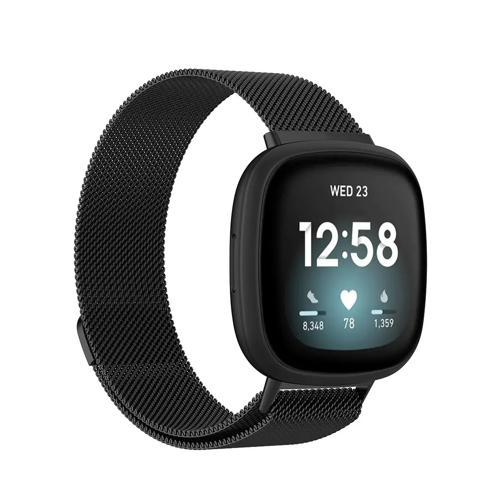 Stainless Steel Loopback Metal Milan Magnetic Strap