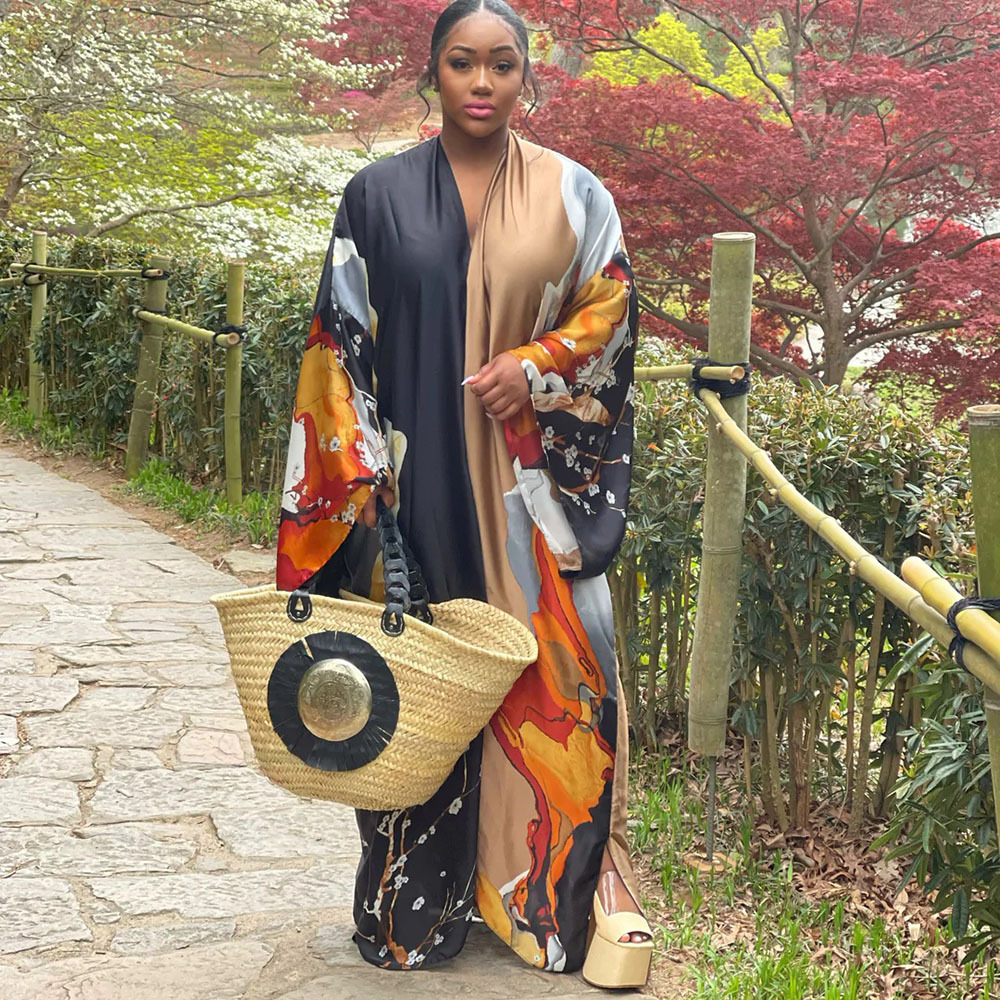 Women's Loose Plus Size Cardigan Kimono Fashion Casual Windbreaker