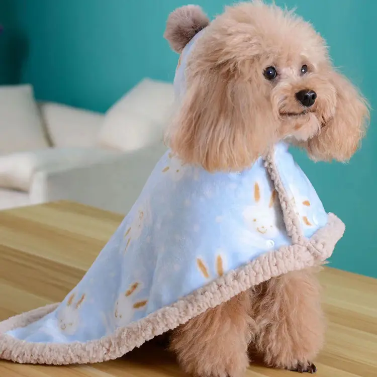 Pet Pajamas Dog Sleeping Bag Plus Velvet