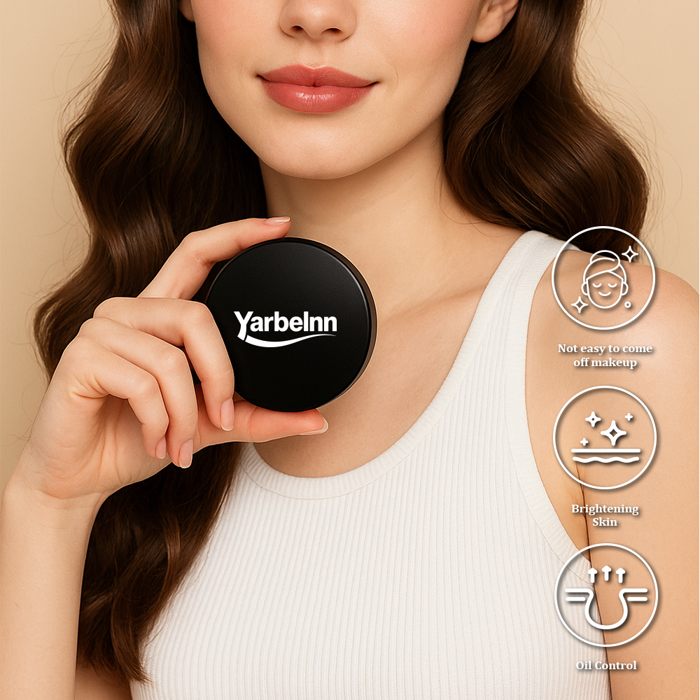 Yarbelnn Skin Refining Contour Powder, Oil Control Concealer Loose Powder, Color Correcting Long Lasting Makeup Fixing Powder, 5g