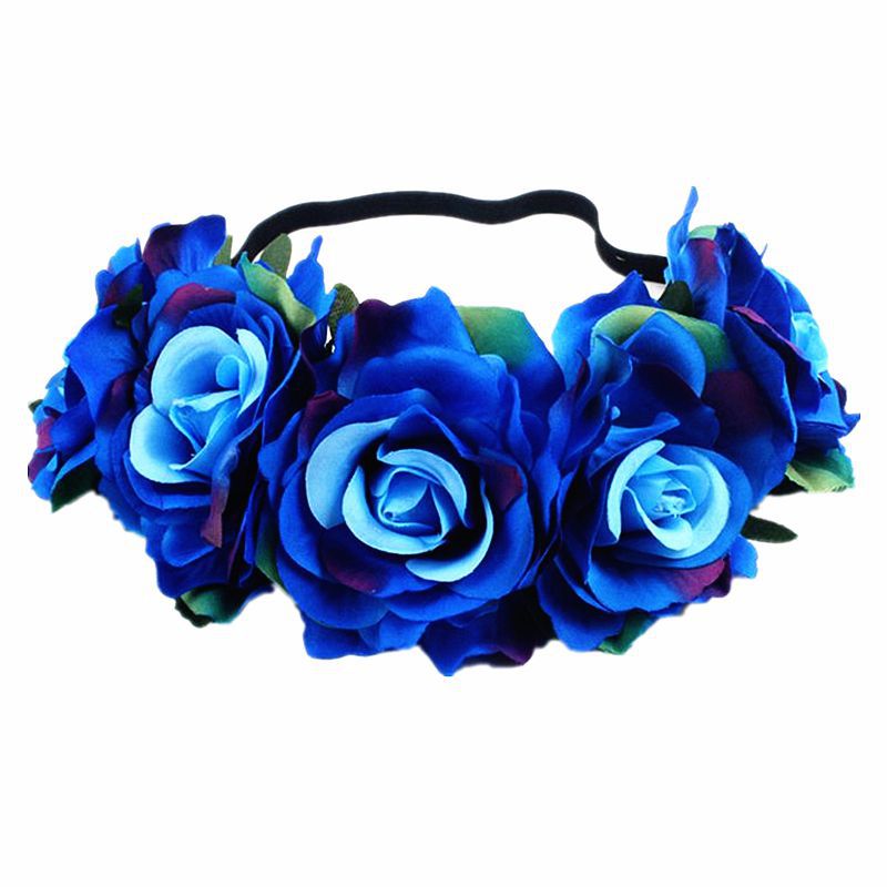 Colored blue