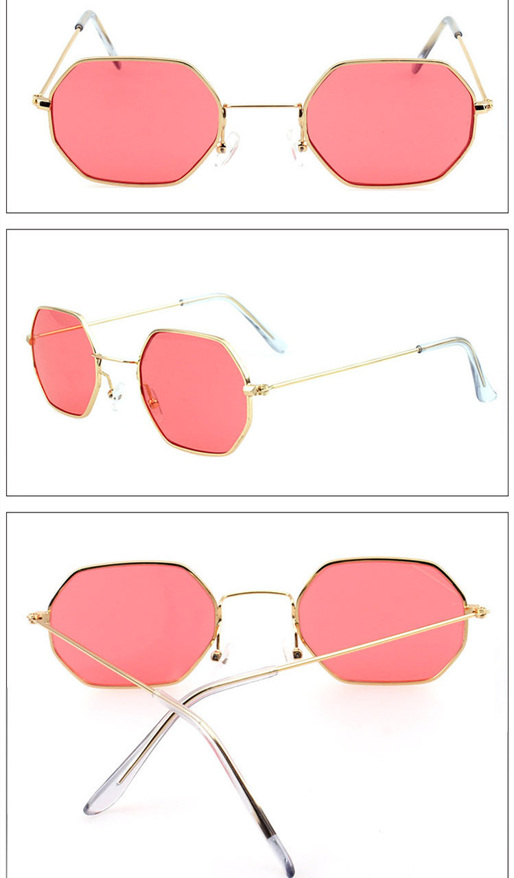 Sunglasses Ocean Piece Polygonal Sunglasses - Image 19