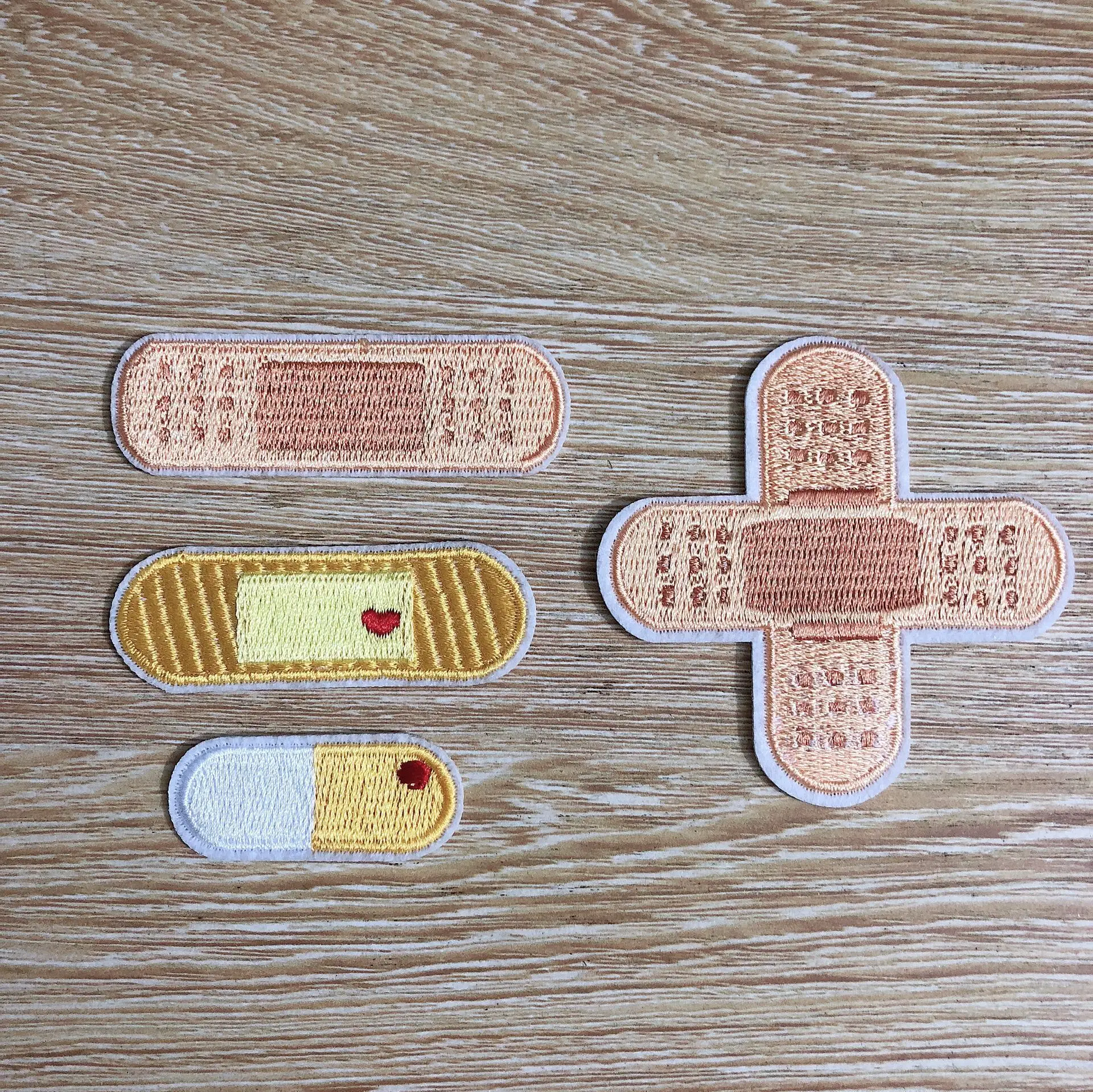 Creative Computer Embroidered Patch Badge Stick Ornament