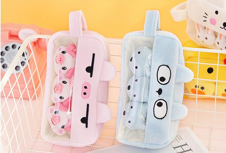 Ita Plush Pencil Box with Mini Plushies | Cute Animals