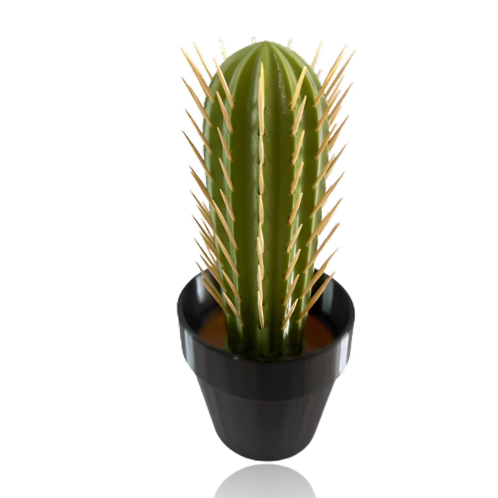 Cactus Toothpick Holder, 3D Printed Dispenser. Innovative Design and Durability: Crafted with cutting-edge 3D printing technology and ABS material, this cactus-shaped toothpick holder boasts a distinctive design that ensures long-lasting use and easy main