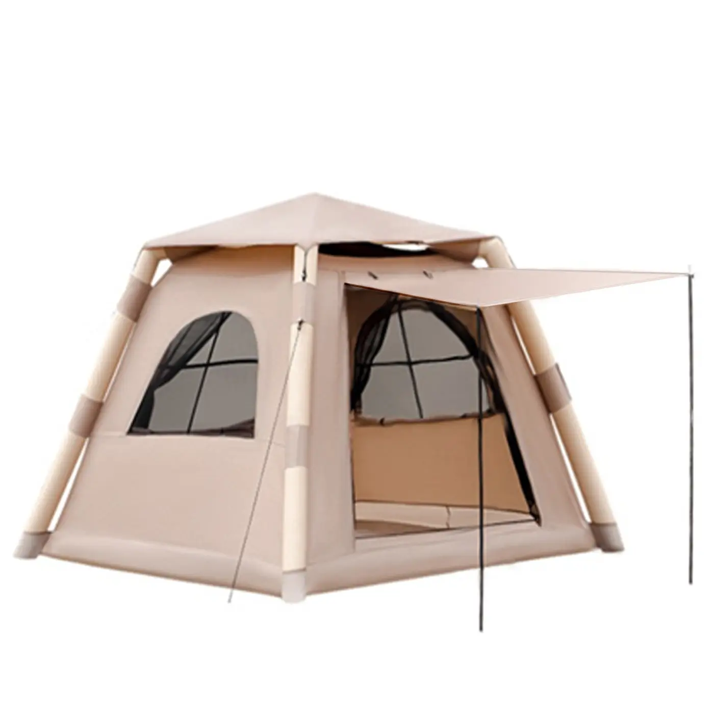 Inflatable Tent Outdoor Tent 2-4-person Tent Quick-opening Tent Inflatable Tent Hut Tent Camping Portable Tent Windproof Tent Family Party Tent Pop-up Tent Shad