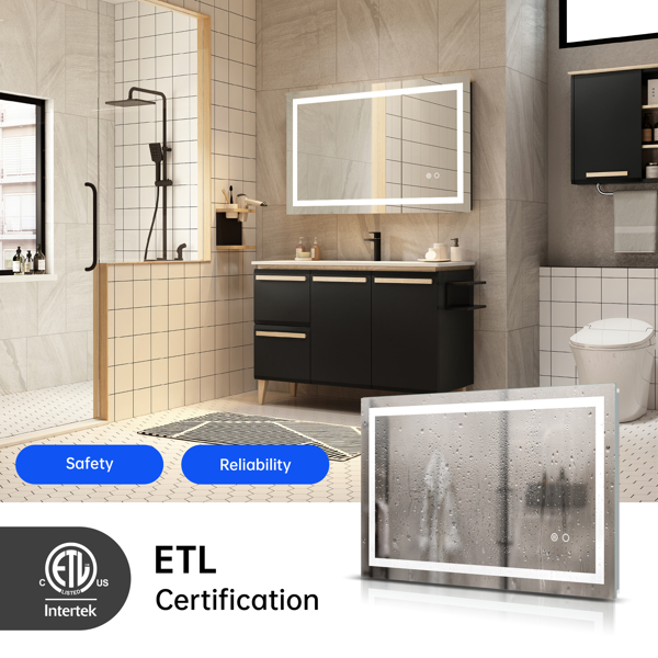 LED Lighting Bathroom Wall Mounted Mirror — foto 2