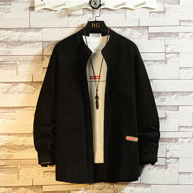 Title 14, Corduroy Shirt Long Sleeve Jacket Casual