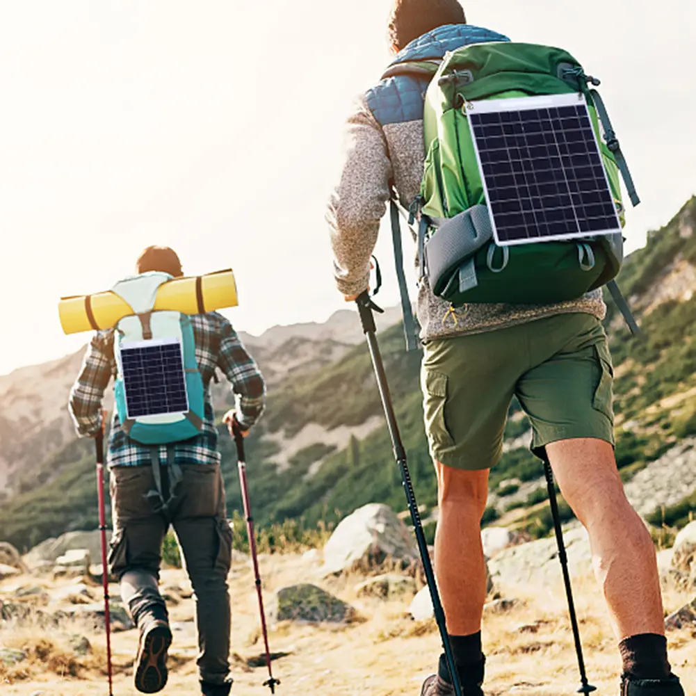 13W 5V Outdoor Mobile Phone USB Solar