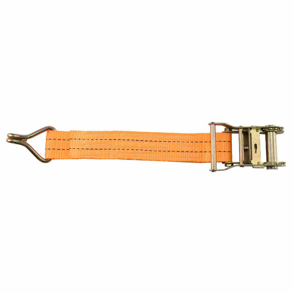 4X Heavy Duty Ratchet Ties Down Straps 50mm-6 Meter Lashing Cargo Luggage 3000KG