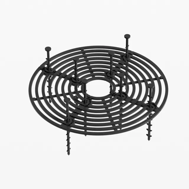 Soil Cementing Anti Fall Protection Plant Root Protection Mesh Cover Black - Shop at LoveMi