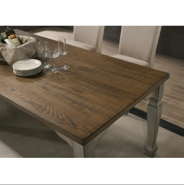 Wood Dining Table, picture 4 of 4