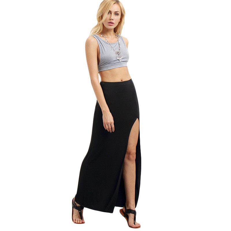Sexy Summer Style Ladies Fitness Casual Long Dress