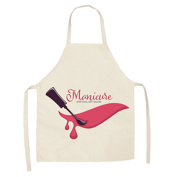 Title 6, Pink nail polish apron