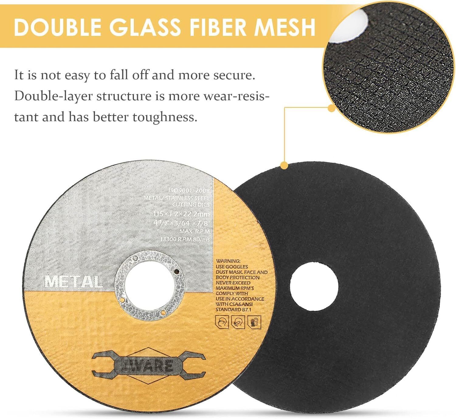 METAL CUTTING BLADE DISC STAINLESS STEEL ANGLE GRINDER THIN 1.2MM — image 12