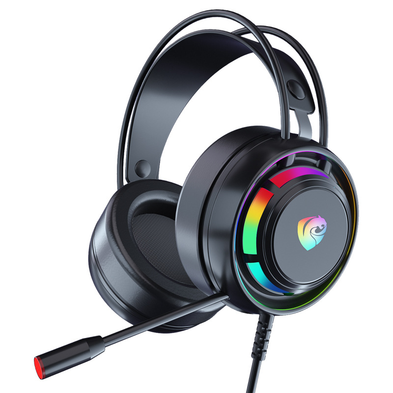 Computer Head-mounted Chicken-eating Headphones With Microphone - Image 3