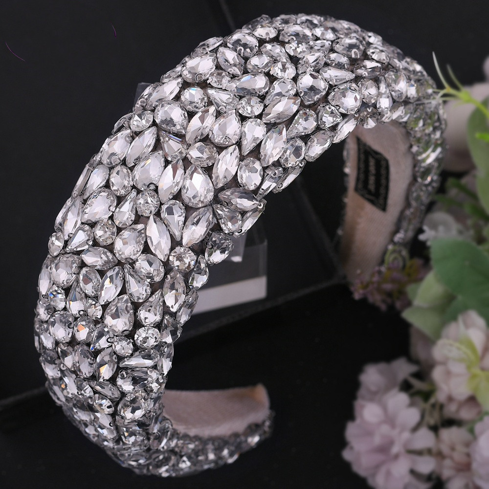 Silver headband