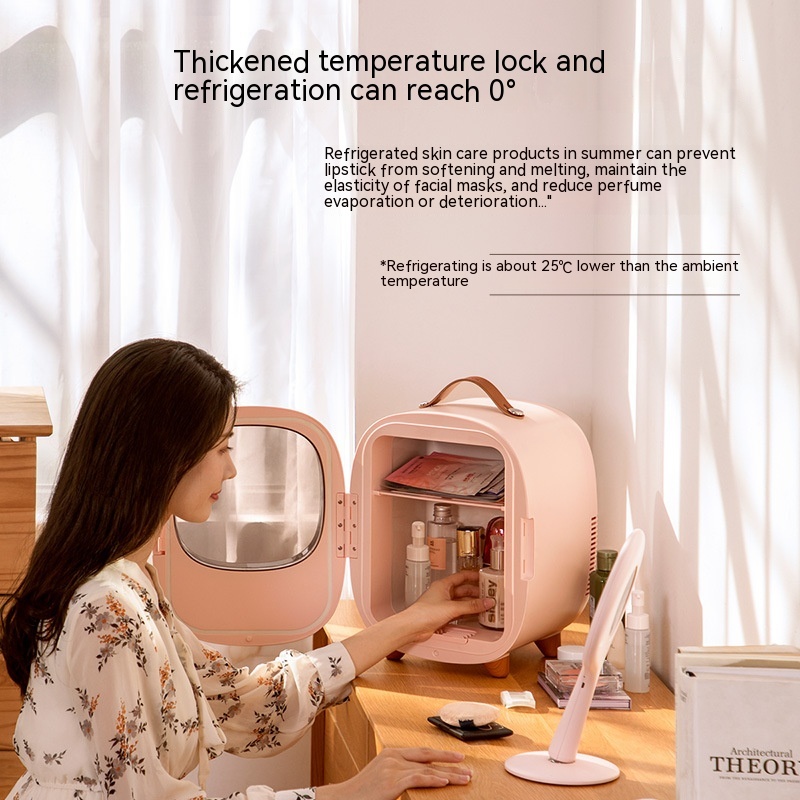 Small Dormitory Beauty Refrigerator Vehicle-mounted Home Use Cosmetics — foto 5
