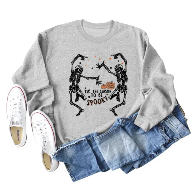 European And American Letter Print Loose Long Sleeve Sweatshirt Styles6 L - Shop at LoveMi