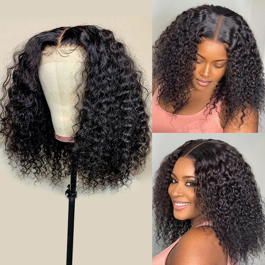 Sunper Queen Short Bob Wig Jerry Curly