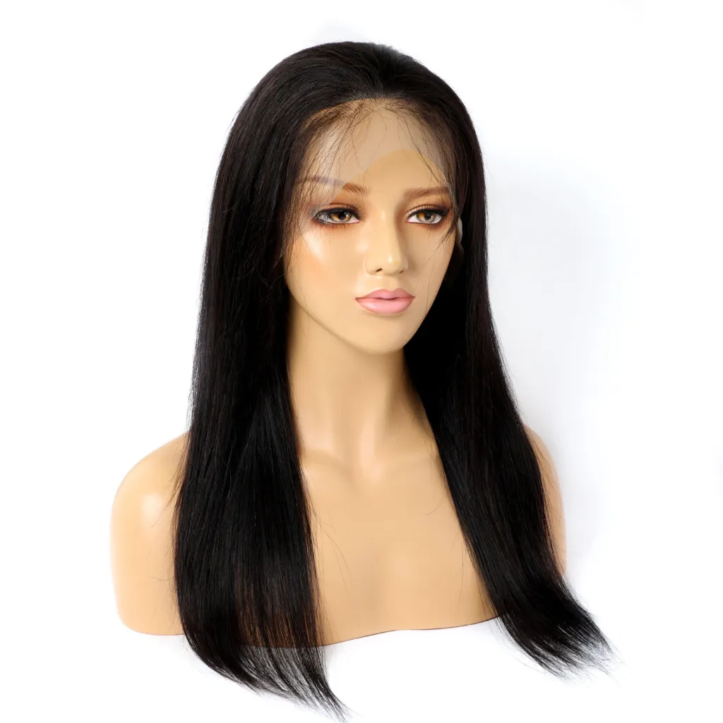Real Human Hair Wig Lace Hair Set 9a Hair Quality Straight Hair - 13X4T Lace